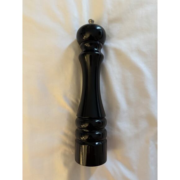 Davis & Waddell Salt Grinder Shaker Black Large Oversized Kitchen Classic Home - Picture 4 of 7